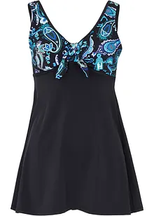 Lange tankinitop met brede schouderbandjes, bonprix