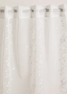 Transparant gordijn met borduursel (1 stuk), bonprix