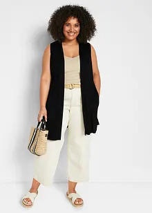 Mouwloos vest van viscose, bonprix