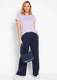 Shirt met ronde hals (set van 5), bonprix