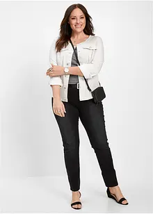 Skinny stretch jeans met mid waist, bonprix