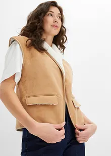 Imitatie lammy gilet, bonprix