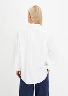 Oversized blouse van puur katoen, bonprix