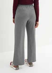 Punto di roma broek met scherpe vouwen en comfortband, bonprix