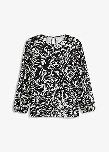 Shirt met plooitjes, bonprix