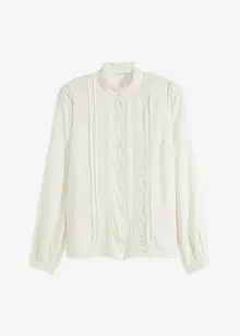 Blouse met broderie anglaise, bonprix