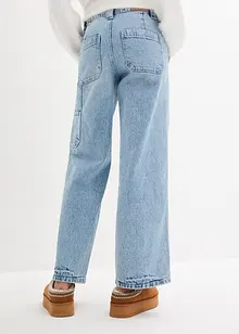 Cargo jeans met mid waist, John Baner JEANSWEAR