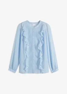 Blouse met volants, bonprix