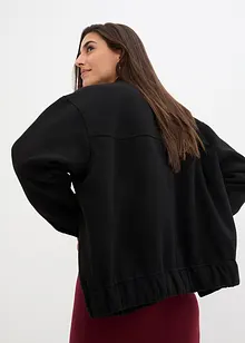 Oversized jas in wollen look, bonprix