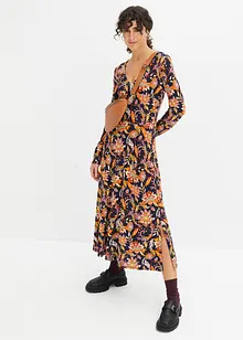 Midi jurk van punto di roma met bloemenprint, bonprix