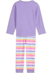 Meisjes pyjama met biologisch katoen (2-dlg. set), bonprix