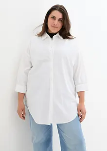 Oversized blouse van katoen, bonprix