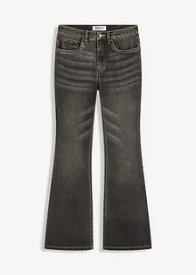 Flared jeans met high waist, John Baner JEANSWEAR