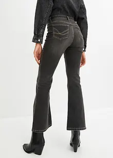 Flared jeans met high waist, John Baner JEANSWEAR