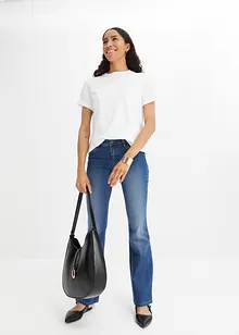 Flared jeans met low waist, RAINBOW