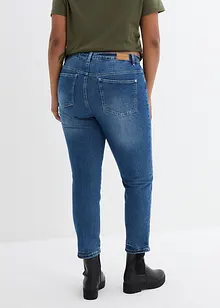 Slim fit jeans mid waist, cropped, bonprix