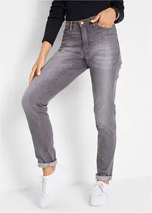 Comfort stretch mom jeans, mid waist, bonprix