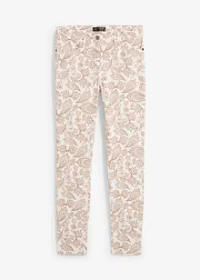 Gedessineerde stretch broek, bonprix