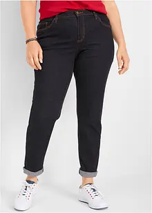 Mom jeans mid waist, long, bonprix