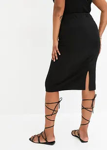 Midi jersey rok, bonprix