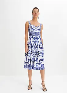 Jurk met spaghettibandjes, bonprix