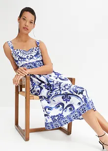 Jurk met spaghettibandjes, bonprix