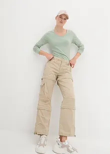 Zip off outdoor broek, waterafstotend, bonprix