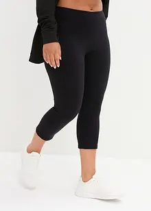 Ultrazachte sportlegging met zakken opzij, caprilengte, bonprix