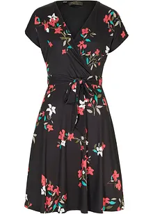 Jersey jurk in wikkellook, bonprix