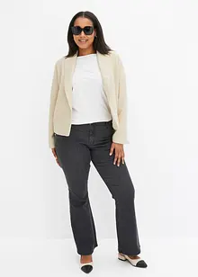 Korte bouclé blazer, bonprix