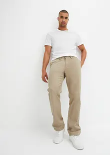 Regular fit chino van puur katoen, straight, bonprix