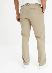 Regular fit chino van puur katoen, straight, bonprix