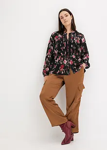 Gedessineerde blouse, bonprix