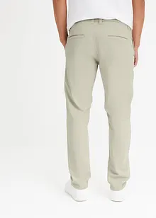 Relaxed fit stretch chino met biologisch katoen, straight, bonprix