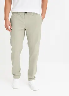 Relaxed fit stretch chino met biologisch katoen, straight, bonprix