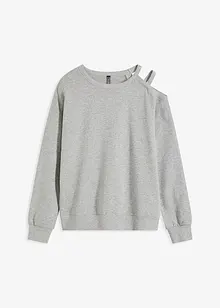 Oversized sweater met cut-out, bonprix