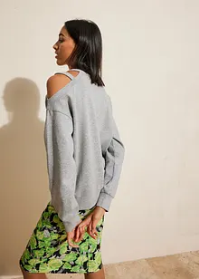 Oversized sweater met cut-out, bonprix