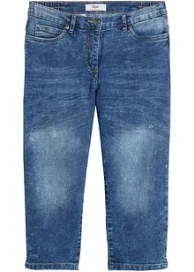 Mid waist stretch jeans, straight, bonprix