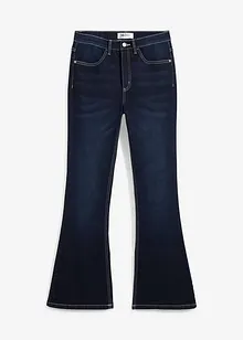 Flared stretch jeans met high waist, bonprix