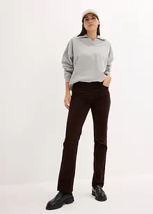 Stretch corduroy broek, straight, bonprix