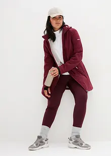 Lange outdoor softshell jas met teddyfleece, bonprix