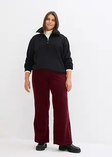 Corduroy broek in Marlene Dietrich stijl, bonprix