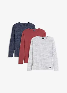 Longsleeve (set van 3), bonprix