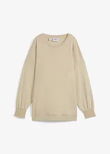 Oversized longsleeve met ballonmouwen, bonprix