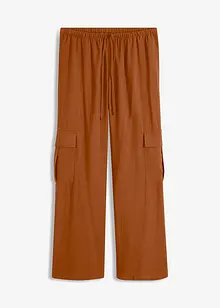 Soepelvallende cargo broek, bonprix