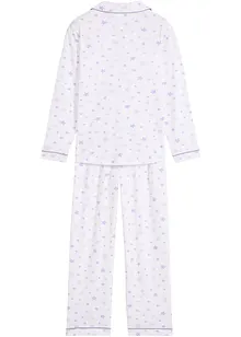 Meisjes pyjama met biologisch katoen (2-dlg. set), bonprix