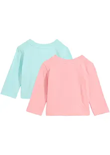 Baby longsleeve van biologisch katoen (set van 2), bonprix