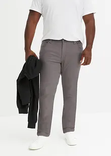 Essential regular fit stretch broek, straight met biologisch katoen, bpc bonprix collection