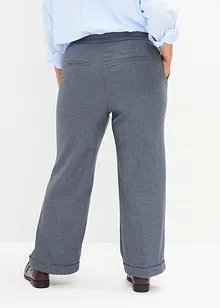 7/8 broek in wollen look met comfortband, bonprix