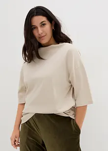 Oversized shirt van puur biologisch katoen, bonprix